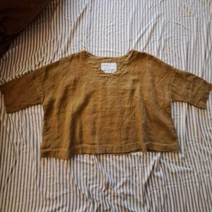 notPERFECTLINEN Old London Linen Top